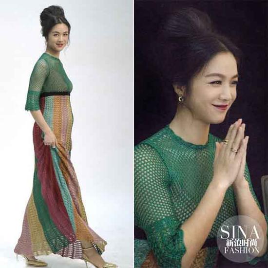 顏值還是完美滴，只是那裙子是個(gè)什么鬼