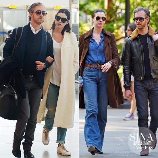 孕前海瑟薇跟老公出街，簡(jiǎn)直就是穿搭范本