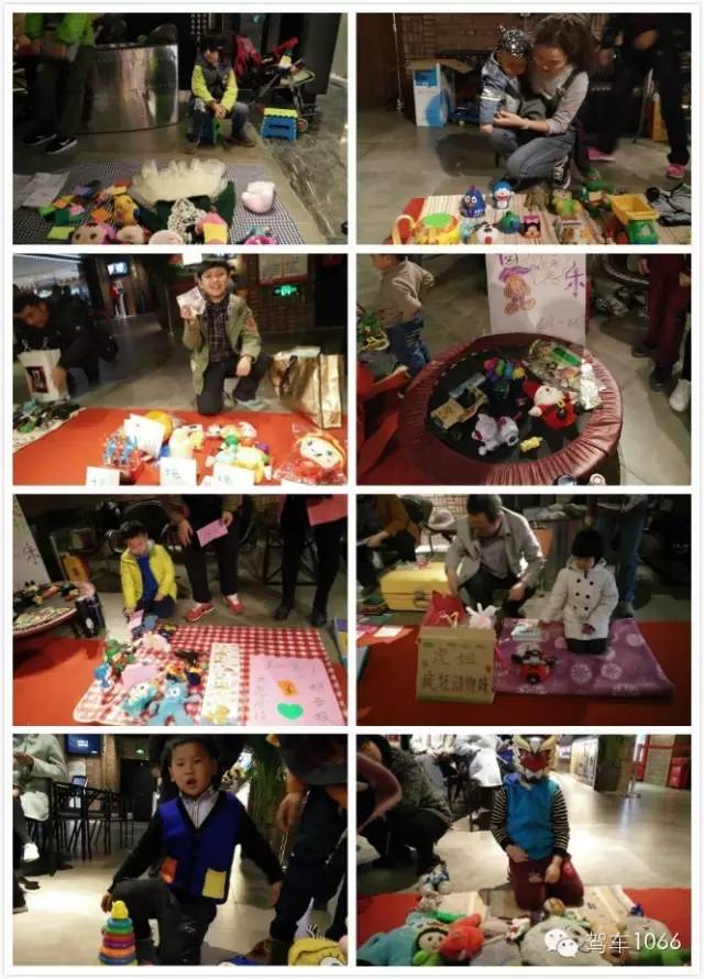 場面熱鬧非凡，小朋友們紛紛拿出自己的看家本領(lǐng)，來推銷自己的商品