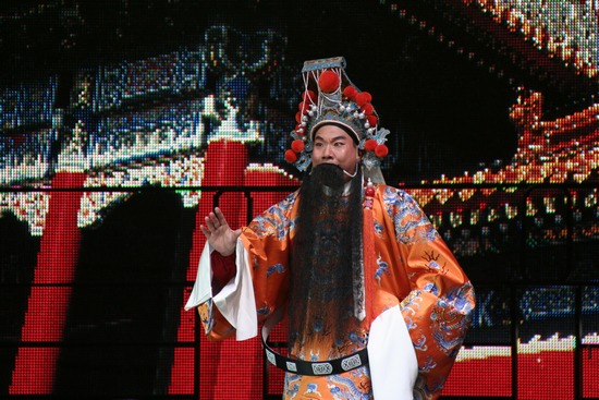 河南省豫劇二團(tuán)演員、唐派再傳弟子郭志誠演唱唐派名劇《金殿風(fēng)云》