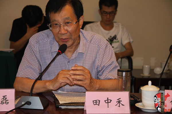 原文聯(lián)主席、作家協(xié)會主席田中禾