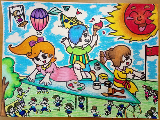 周楚文《放飛》輔導(dǎo)教師：時(shí)尹航（工一?。? oldsrc=