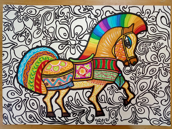 周楚文《馬蹄聲聲》輔導(dǎo)教師：時(shí)尹航（工一?。? oldsrc=