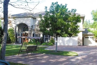 張曙光在美國的豪宅。資料圖片