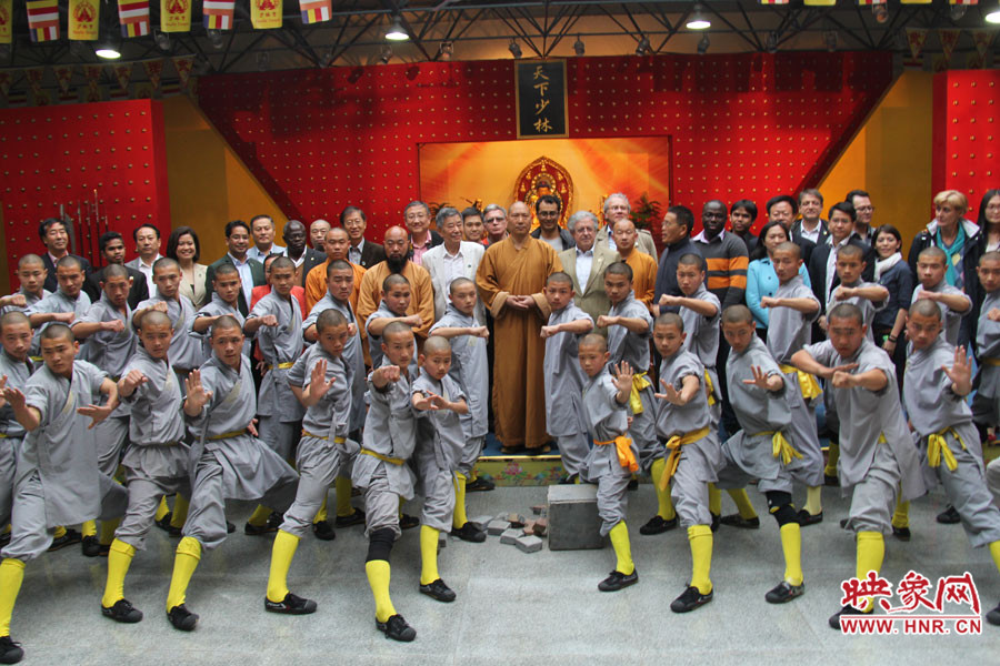 武僧團培訓(xùn)基地合影