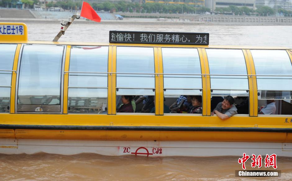 蘭州黃河水上公共巴士開通