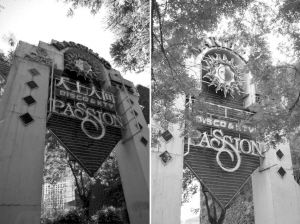 臺州溫嶺版“天上人間”（左）和北京版“天上人間”（右）相比，連店標(biāo)都一模一樣