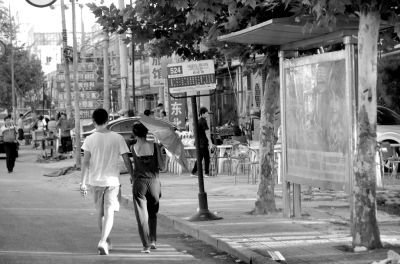 事發(fā)地點(diǎn)已被清理干凈。京華時(shí)報(bào)記者趙思衡攝