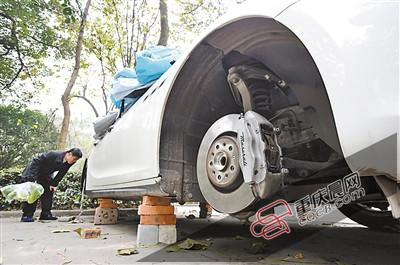 賊娃子辯稱只是為了試試豪車輪胎好不好下。