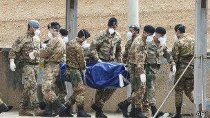 意大利海軍相信他們將發(fā)現(xiàn)更多海難死者。