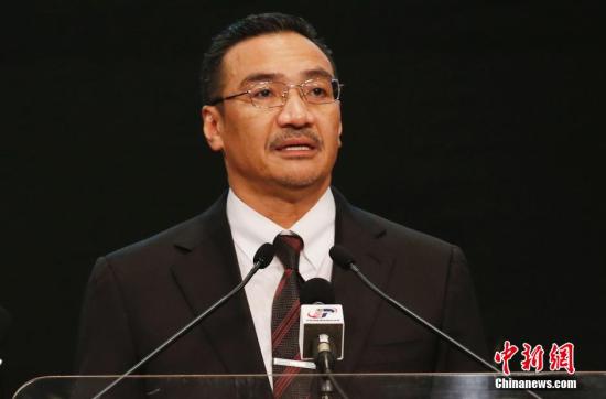 資料圖：3月25日，馬來(lái)西亞官方發(fā)布會(huì)在吉隆坡舉行。圖為馬來(lái)西亞代理交通部長(zhǎng)希山慕丁。