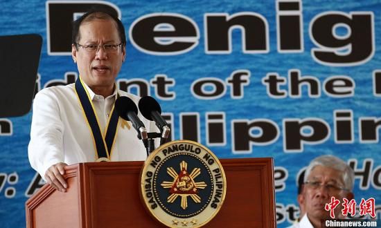 　　資料圖：菲律賓總統(tǒng)阿基諾。中新社發(fā) Malacanang 攝