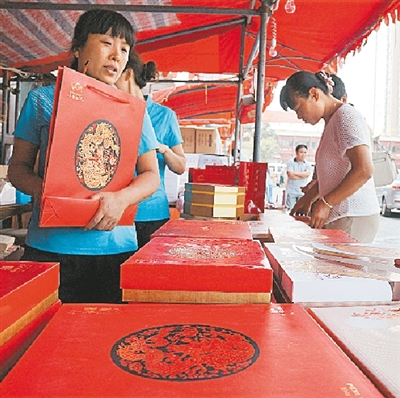 月餅熱銷(xiāo)