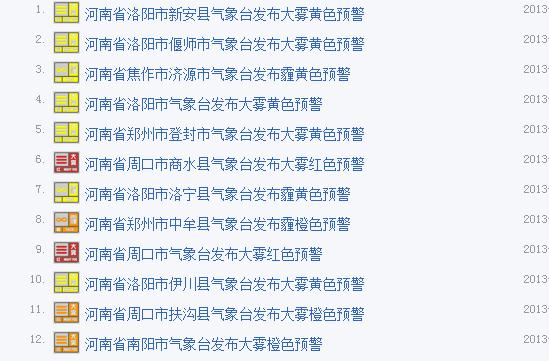 河南19市縣發(fā)布大霧預警 18日南部霧霾或將加重