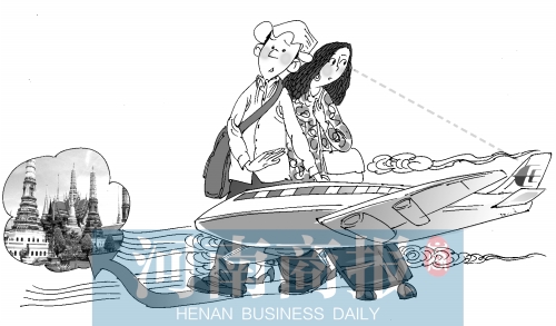 鄭州發(fā)往東南亞的旅行團正?！÷?王偉賓