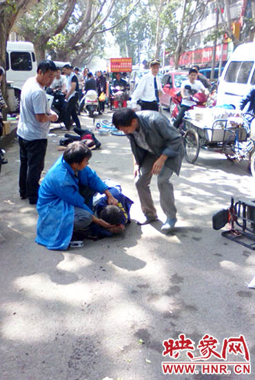 事故現(xiàn)場。