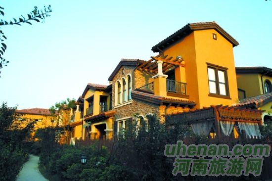 花都溫泉，從天空下走到房間里