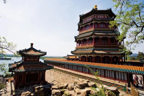 北方的皇家園林象征著盛世的繁華。