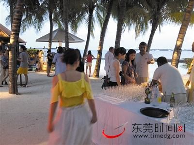 馬爾大夫島上的海灘派對(duì)