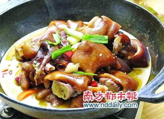 臘豬腳跟鹵豬手、南乳豬手味道是完全不同的