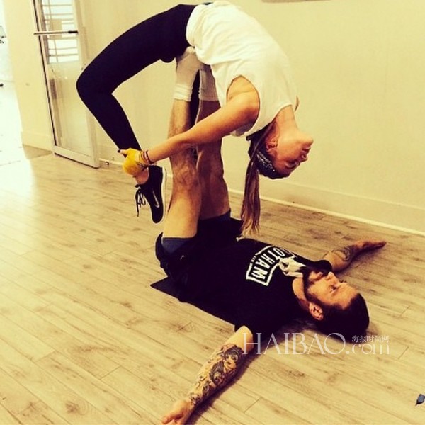 超?，旣惸取ち詹?(Maryna Linchuk) 近期健身私照