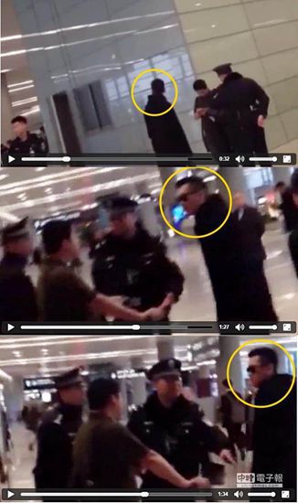 “爾康”周杰機(jī)場(chǎng)與他人吵架：你是二貨嗎？（圖）