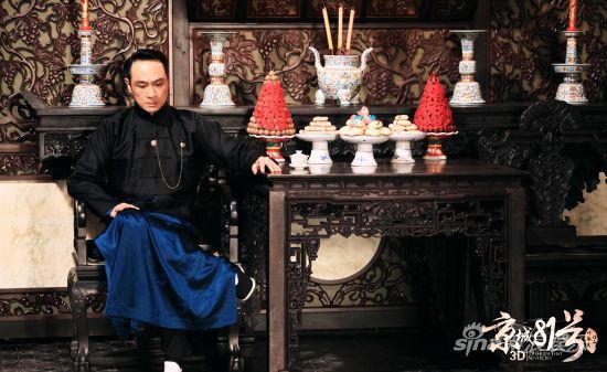 吳鎮(zhèn)宇飾演的霍家大少爺，正為二弟冥婚一事焦頭爛額