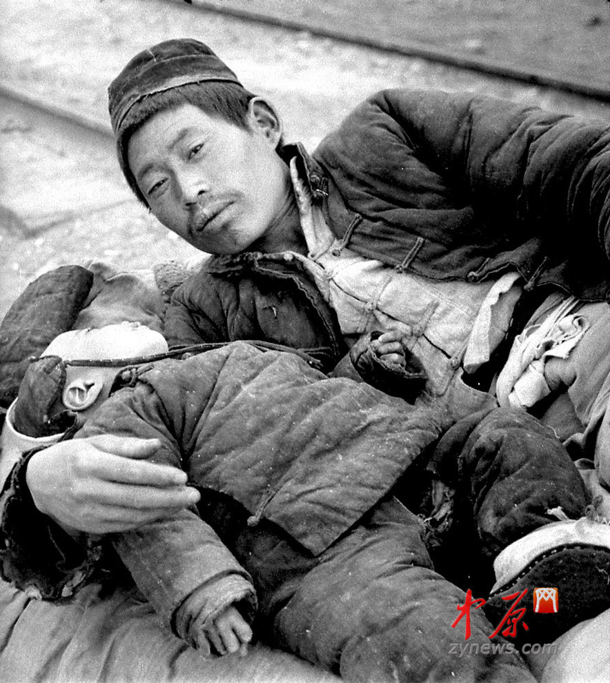 饑荒受災(zāi)者，父與子