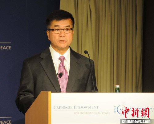 資料圖：美國駐華大使駱家輝。中新社發(fā) 德永健 攝