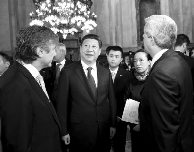 　會見阿根廷議長。