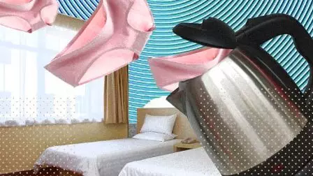 太惡心！女游客竟用酒店燒水壺煮自己的臟內(nèi)褲