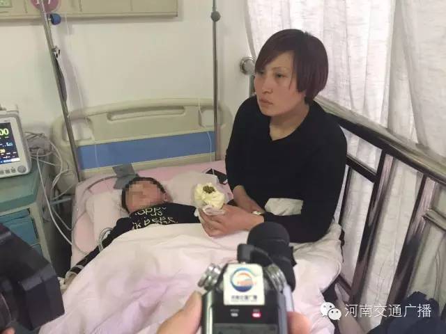 小浩天的母親通過河南交通廣播向所有幫助他們的人表達(dá)了感謝！