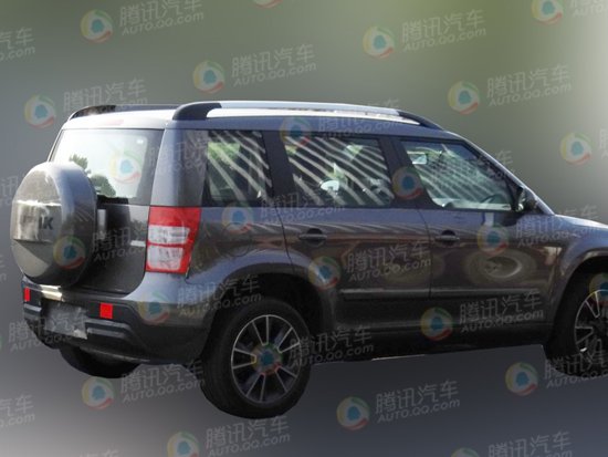 國產(chǎn)斯柯達(dá)Yeti路試諜照