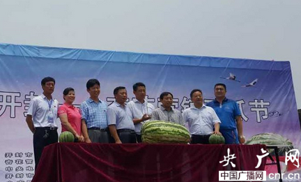 2016中國·開封——杏花營西瓜節(jié)隆重開幕