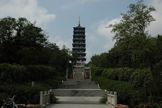 無錫市委副書記蔣洪亮跳塔自殺現(xiàn)場圖