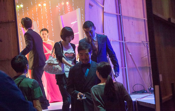 張國(guó)立在活動(dòng)現(xiàn)場(chǎng)。