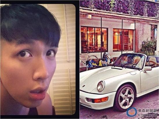 柯震東自己也擁有一輛法拉利跑車，但這次發(fā)生車禍并非他所駕駛，而出事后本人也沒做出說明。