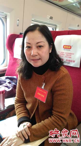 作為全國人大代表，王馨最關(guān)心的就是農(nóng)民工權(quán)益的保護問題。