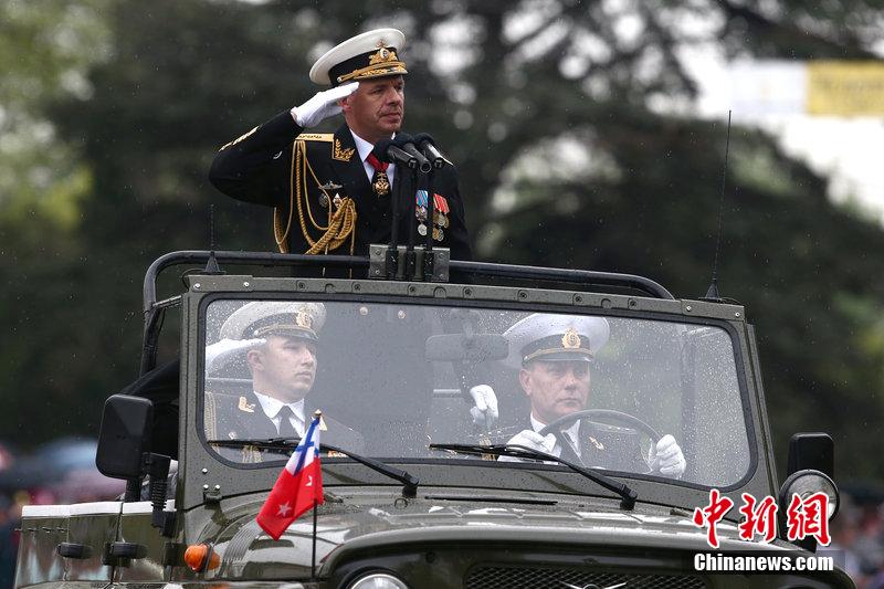 克里米亞塞瓦斯托波爾慶祝衛(wèi)國戰(zhàn)爭(zhēng)勝利69周年