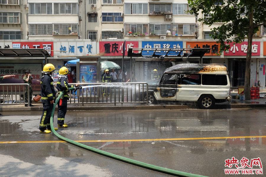 火災現(xiàn)場。