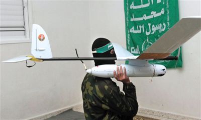 無人機：哈馬斯自制，在以領土上偵察時被擊落。