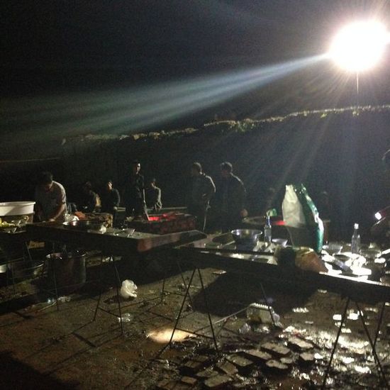 龍頭山鎮(zhèn)災民安置點。澎湃新聞 程藝輝 圖