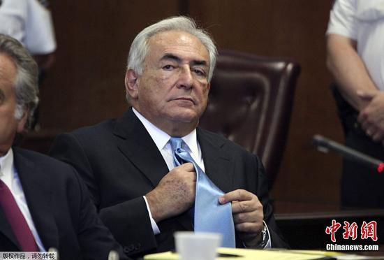 資料圖：前國際貨幣基金組織總裁斯特勞斯-卡恩。