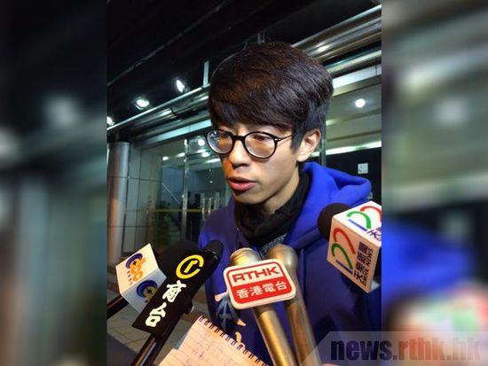 黃臺仰因設想參與旺角暴亂被香港警方拘捕，被指涉嫌參與旺角暴動。