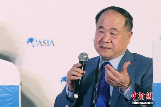 資料圖：莫言。 中新社記者 韓海丹 攝