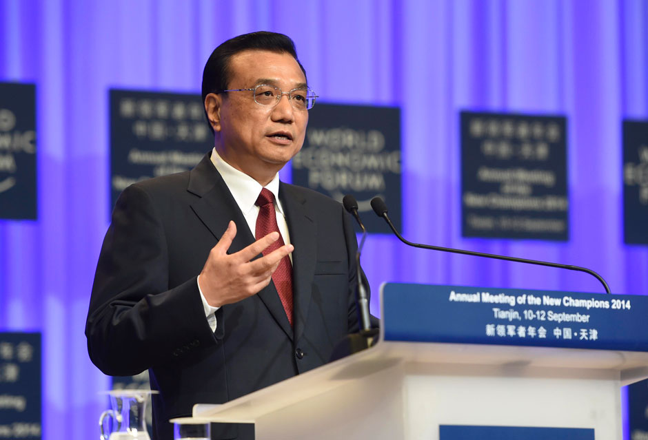 李克強(qiáng)總理出席夏季達(dá)沃斯論壇并發(fā)表開幕式致辭。