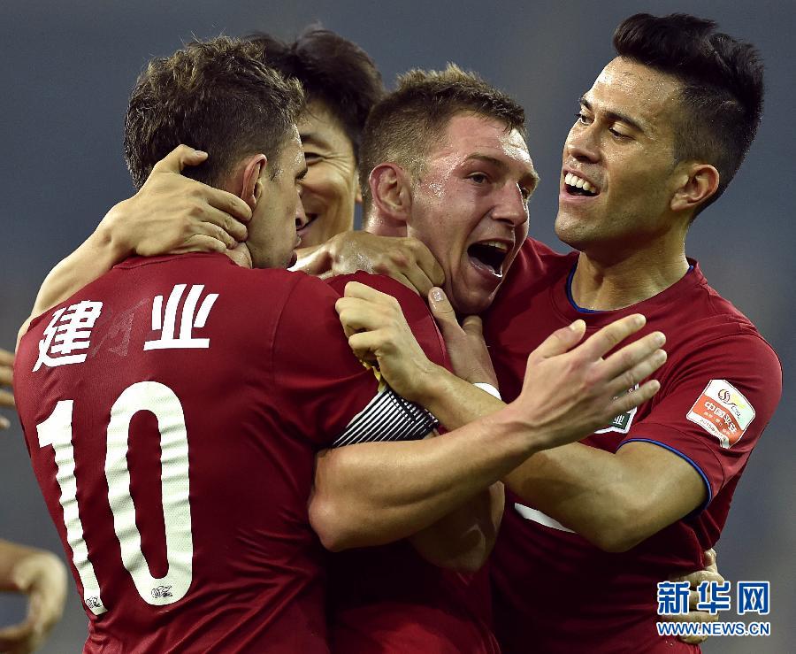 中超：河南建業(yè)勝天津泰達(dá)