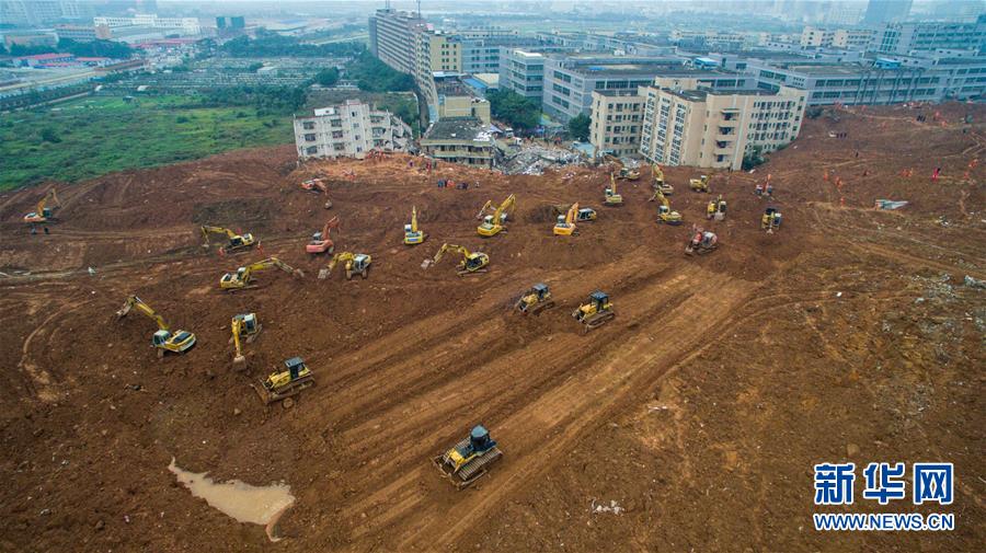 救援車源源不絕，救援人源源不斷——深圳滑坡災害救援處置36小時全景掃描