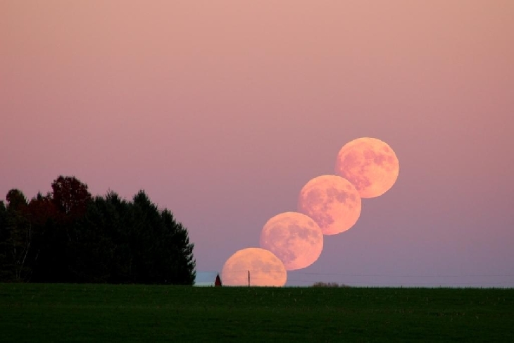 68年來(lái)最大！今晚夜空上演超級(jí)月亮