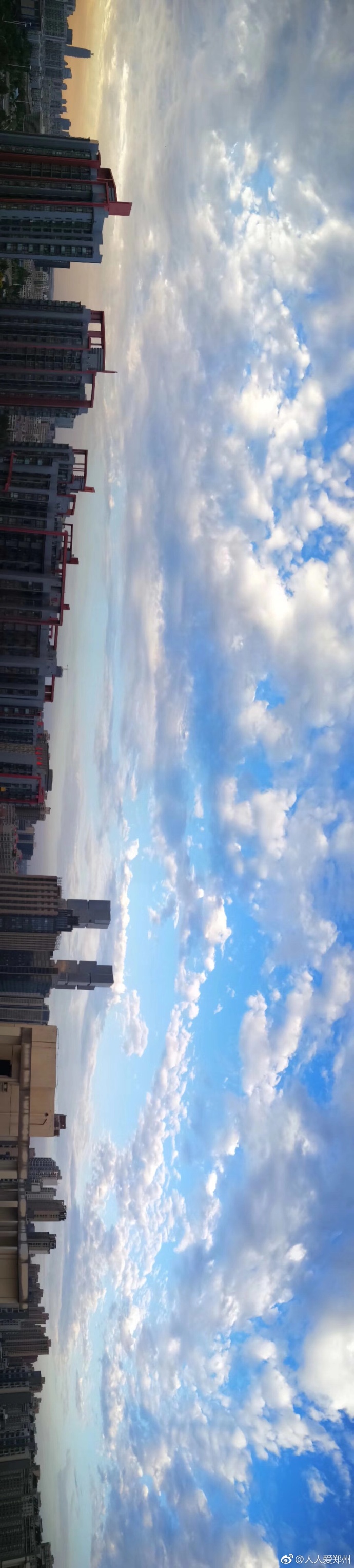 又被鄭州的藍天刷屏！隨便一拍就是手機壁紙